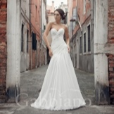 Vestido de noiva sereia da coleção de Veneza de Gabbiano