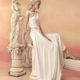 Græsk stil brudekjole fra Hellas-kollektionen