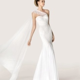 Wedding dress from Pronovias with a strap