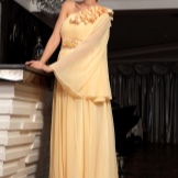 Evening dress from China yellow