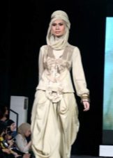 Irna La Pearl Muslimské svatební šaty