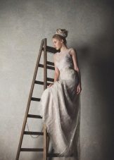 Рустика селска сватбена рокля