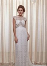 Anne Campbell One Shoulder Wedding Dress