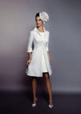 Vestido de novia de Antonio Riva corto