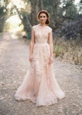Reem Acra Lace Wedding Dress