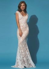 Giovanni Lace Evening Dress