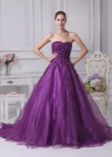 Pakaian perkahwinan ungu