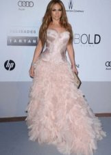 Jennifer Lopez amb un vestit de nit de Roberto Cavalli