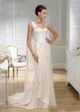 Grieķijas stila kāzu kleita ar korseti