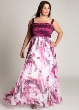 Љетна вјенчана хаљина у боји за вишак килограма