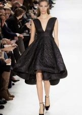 Вечерна рокля къса предна дълга назад от Dior