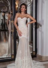 Сватбена рокля русалка от Кристален дизайн