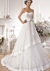 Layered wedding dress from the Idylly collection by Naviblue Bridal