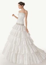 Сватбена рокля от Rosa Clara 2013 a-line