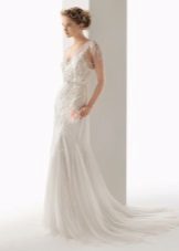 فستان زفاف من روزا كلارا 2014 مزين بالترتر