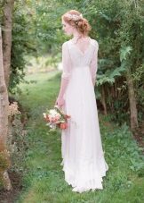 Provence štýl svadobné šaty