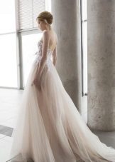 Pakaian Perkahwinan Aurora dengan Korset Lace