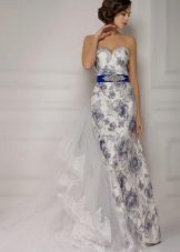 Vestido de novia color de la colección de Venecia de Gabbiano