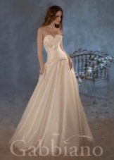 Wedding dress with corset from the collection Secret wishes from gabbiano