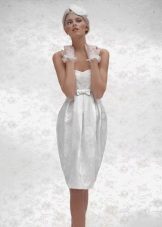 فستان زفاف قصير من جابيانو