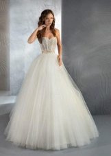 Slapta vestuvinė suknelė iš „gabbiano“