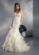 Сватбена рокля русалка от колекцията Тайни желания от gabbiano