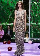 2016 Dior Kat Uzunlukta Abiye Elbise