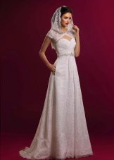 Vestuvinė suknelė iš kolekcijos „Aristokratas“ su kišenėmis