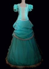 Vestido de noiva vintage em azul