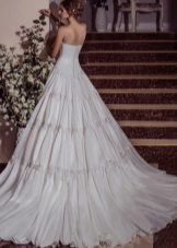А-линия сватбена рокля от Виктория Карандашева