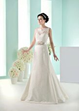 Klasické a-line svatební šaty