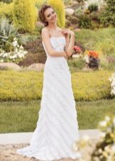  Wedding dress from the Sole Mio collection, straight