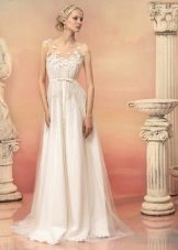 Vestuvinė suknelė iš „Hellas“ kolekcijos iki grindų