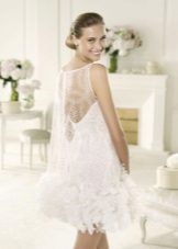 Wedding dress from the MANUEL MOTA collection from Pronovias short