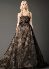 Vestido de novia Vera Wong de la colección 2012 negro