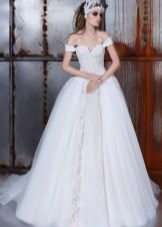A magnificent wedding dress
