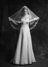 Vestido de noiva Anne-Mariee da coleção 2015 da linha A