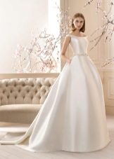 Luksusowa suknia ślubna z kabotyną
