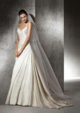 Robe de mariée drapée