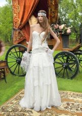 Boho stiliaus vestuvinė suknelė