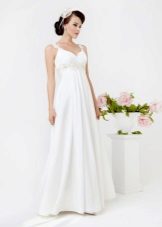 فستان زفاف أبيض بسيط من Kookla Empire