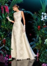 Smėlio vestuvinė suknelė iš firminės lėlės
