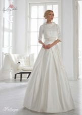 Pearl Shade Wedding Dress