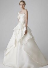 One Shoulder Wedding Dress