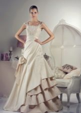 فستان زفاف من تانيا جريج مع زخرفة