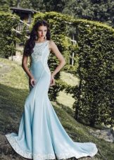 Abito da sposa blu Tulipia