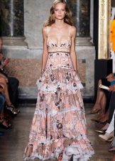 Dress colored smok to the floor from Emilio Pucci