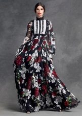 Dolce un Gabbana ziedu kleita