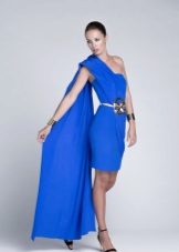 Vestido grego azul