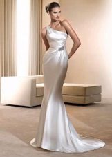Сватбена рокля от гръцка коприна